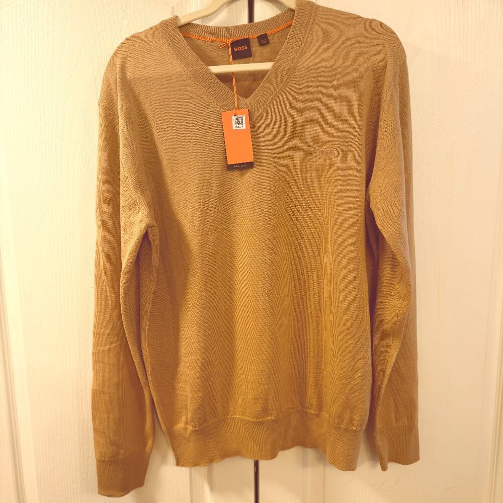 Hugo Boss Woman's XL Caramel Sweater